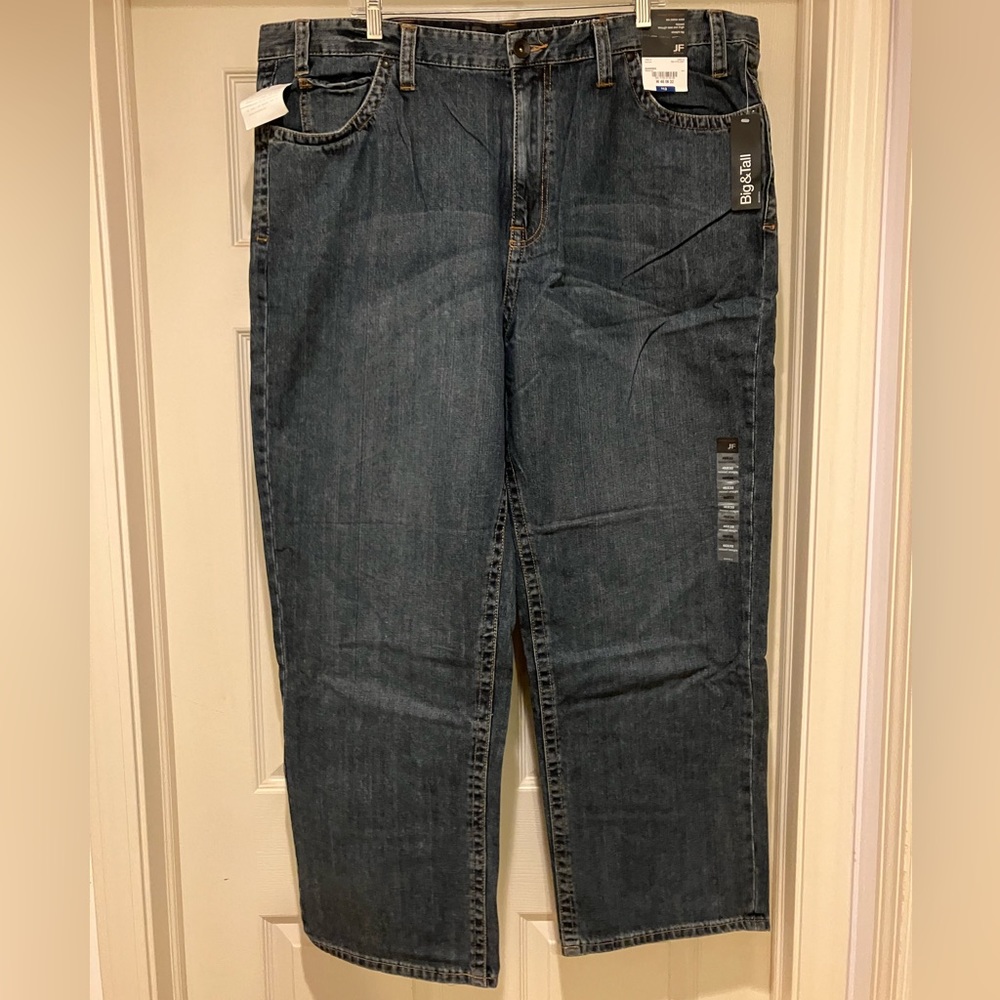 BNWT - Men’s Big & Tall Relaxed Fit Jeans by JF J. Ferrar - 46x32